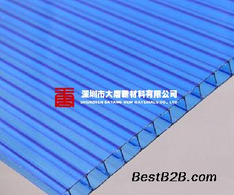 它是PC阳光板中为经济适用的一种板材