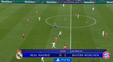 欧冠14决赛拜仁2-1皇马凯恩创三大纪录